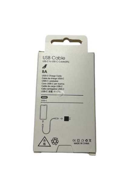 Cable de Carga Tipo C a Tipo C – 8A, Alta Resistencia - Imagen 4