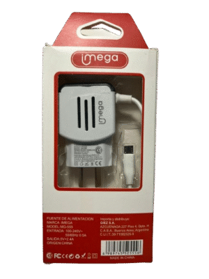 Cabezal - cargador rápido doble salida usb - c/cable